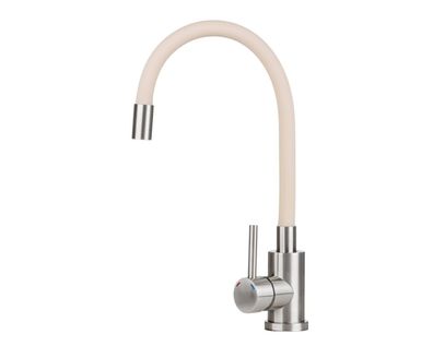 Wasserhahn Springy Küchenarmatur Küche Mischbatterie Armatur Brause Flexibel Beige