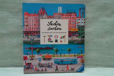 Pappbilderbuch Ravensburger 1987 Sachen suchen Eva Scherbarth