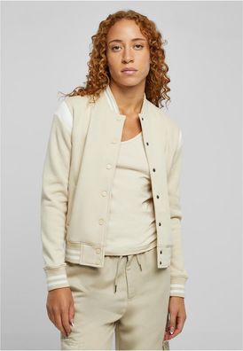 Urban Classics Damen Ladies Inset College Sweat Jacket