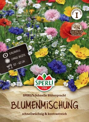 Blumenmischung SPERLI's Schnelle Blütenpracht, schnellwüchsig