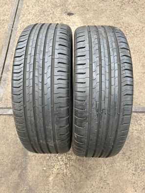 2x Sommerreifen 215/55 R17 94V Continental Conti Eco Contact 5 DOT18 6,4-7,1mmm