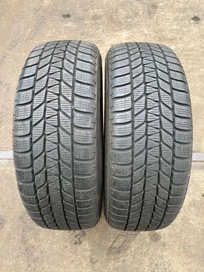 2x Winterreifen 195/60 R16 89H Bridgestone Blizzak LM-25-1 * DOT15 7,4-7,8mm