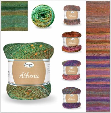 100g Rellana Athena Sommer Wolle Garn zum Stricken Häkeln GP 99,50€/kg