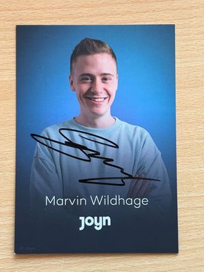 Marvin Wildhage - Joyn - Autogrammkarte original signiert - #S27538