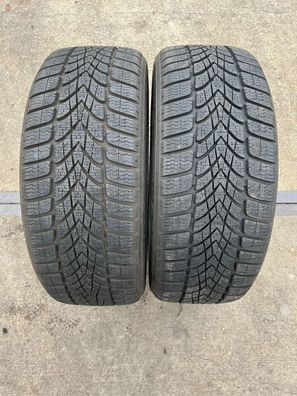 2x Winterreifen 205/45 R17 88V XL Dunlop SP WinterSport 4D DSST RSC * DOT14 7,2-7,7mm