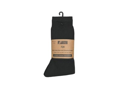 NITRAS Socken "Basic" 54 % Baumwolle, 44 % Polyest schwarz, Gr. 4