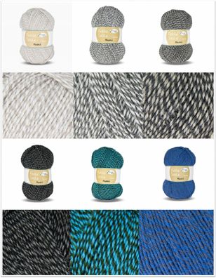 150g Flotte Socke Mouliné 6-fach Sockenwolle Strumpfgarn stricken GP 70,00€/1kg