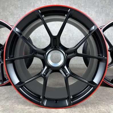 Porsche 992 GT3 Felgen 20/21" Touring Schwarz 992044680CA Original ZV Neuwertig