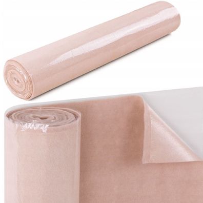 QLS Autoteppich Selbstklebend zur Auskleidung 100x100 cm Beige Meterware 11083