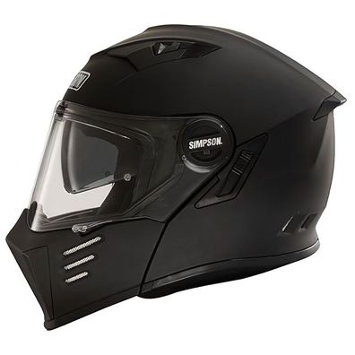 Simpson Klapphelm Helmet Ece22.06 Darksome 18610