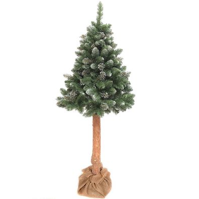 Künstlicher Weihnachtsbaum Tannenbaum mit Stamm Christbaum NK5 220 cm 6058