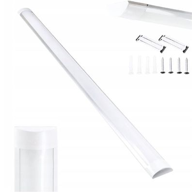 LED-Leuchte Röhren 120 cm Werkstattlampe Garagenlampe Deckenlampe Kellerlampe 10889