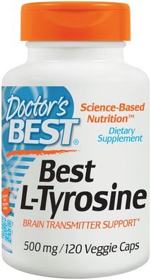 Best L-Tyrosine, 500mg - 120 vcaps