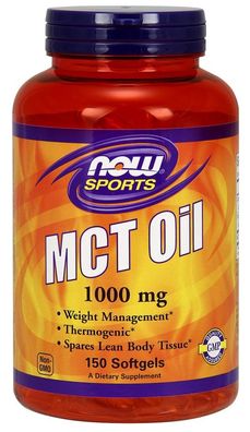 MCT Oil, 1000mg - 150 softgels