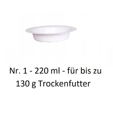 Napf Futternapf Fressnapf für Trockenfutterspender Futterautomat Tiere 220ml 10330