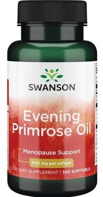 EFAs, Evening Primrose Oil, 500mg - 100 softgels