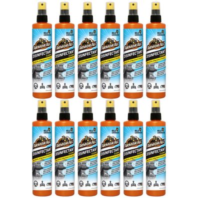 12x Armor All 2in1 Desinfektionsspray Desinfektion + Reinigung Innen-Reiniger