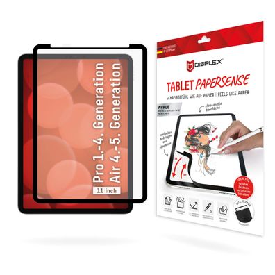 Displex Papersense / echtes Schreibgefühl iPad Pro 11Zoll(1/2/3/4 Gen) / iPad Ai