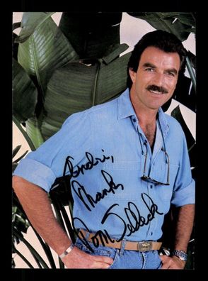 Tom Selleck Amerikanischer Schauspieler u.a. Magnum Original Signiert #BC 215918