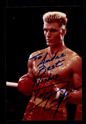 Dolph Lundgren Bekannt aus: Rock IV Original Signiert # BC 215950