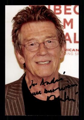 John Hurt 1940-2017 u.a. Harry Potter Original Signiert # BC 215967