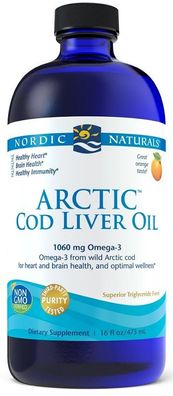 Arctic Cod Liver Oil, 1060mg Orange - 473 ml