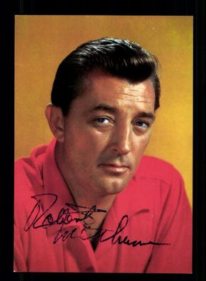 Robert Mitchum 1917-1997 Amerikanische Schauspieler Original Signiert #BC 215993