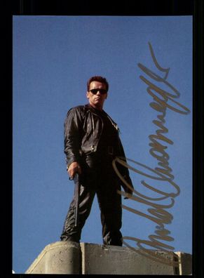 Arnold Schwarzenegger Schauspieler USA u.a. Terminator 2 Original # BC 215996