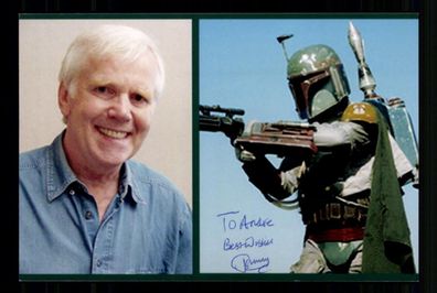 Jeremy Bulloch 1945-2020 Bekannt Als Boba Fett aus Star Wars Signiert #BC 216014