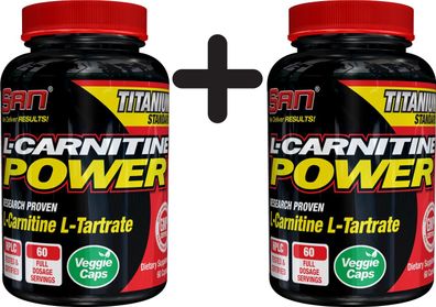 2 x L-Carnitine Power, Caps - 60 caps