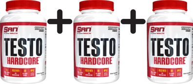 3 x Testo Hardcore - 90 tabs