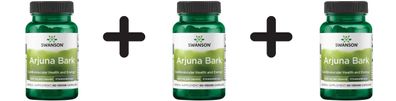 3 x Arjuna, 500mg - 60 vcaps