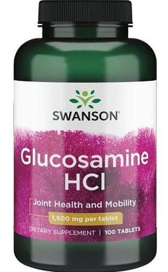 Glucosamine HCL, 1500 mg - 100 tabs