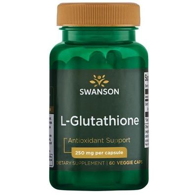 L-Glutathione, 250mg - 60 vcaps