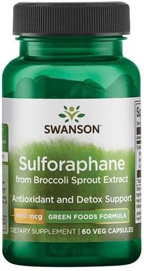 Sulforaphane, 400mcg - 60 vcaps