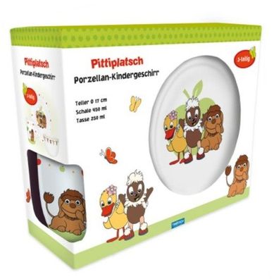 Pittiplatsch Frühstücksset 3 Teilig