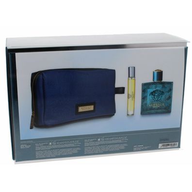 Versace Eros Eau de Toilette 100ml + Mini 10ml + Tasche