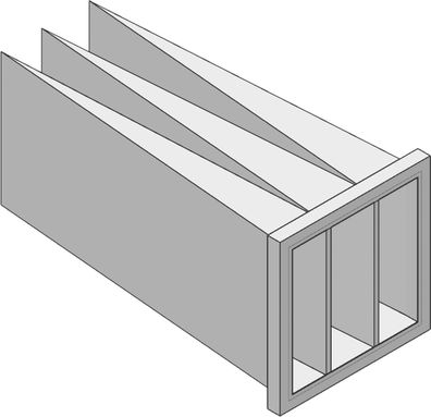 Taschenfilter F7 Zu- und Abluftfilter von Viessmann