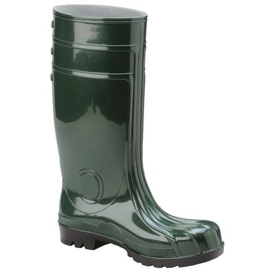 Landwirt, PVC - Stiefel, Eurofort, EN ISO 20345 S5, ca. 38 cm hoch, Grün, Gr.42