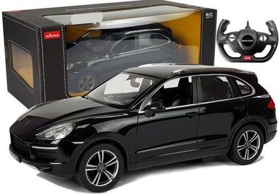 Auto R / C Porsche Cayenne Turbo Rastar 1:14 Schwarz