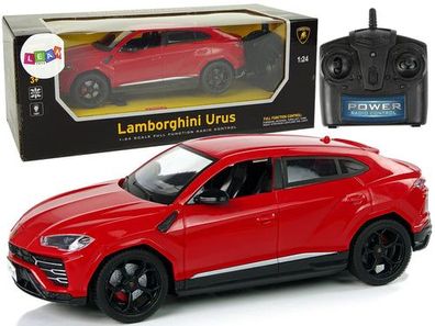 Auto R/C 1:24 Lamborghini Urus Rot 2.4 G Lichter