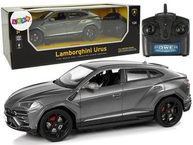 Auto R/C 1:24 Lamborghini Urus Schwarz 2.4 G Lichter