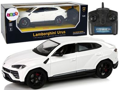 Auto R/C 1:24 Lamborghini Urus Weiß 2.4 G Lights