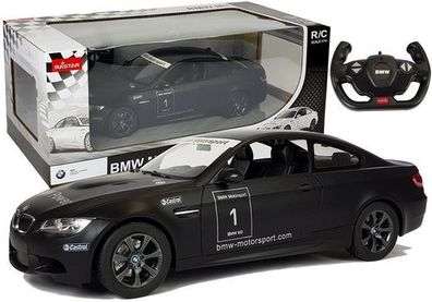 Auto R/C BMW M3 Rastar 1:14 Schwarz