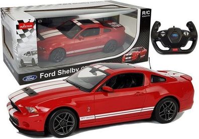 Auto R/C Ford Shelby Rastar 1:14 Rot