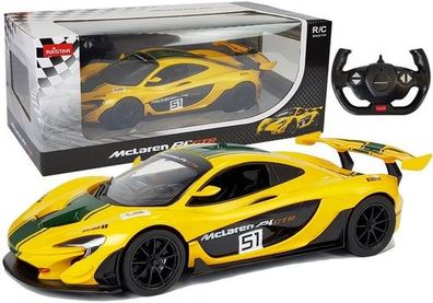 Auto R/C McLaren P1 GTR Rastar 1:14 Gelb