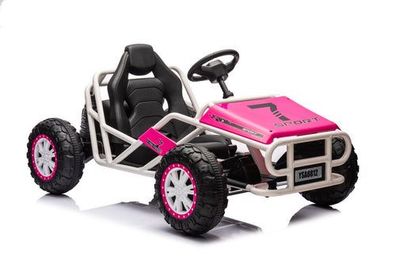 Batterie Auto Buggy A8812 Rosa 24V