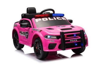 Batterieauto Dodge Charger Police Pink