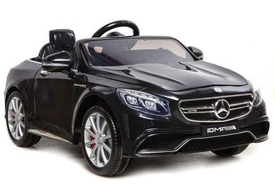 Elektroauto Mercedes S63 AMG Schwarz lackiert