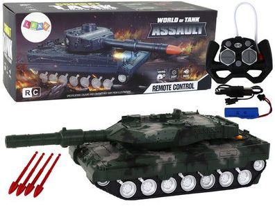 Ferngesteuerter RC Panzer 27 MHz Grün